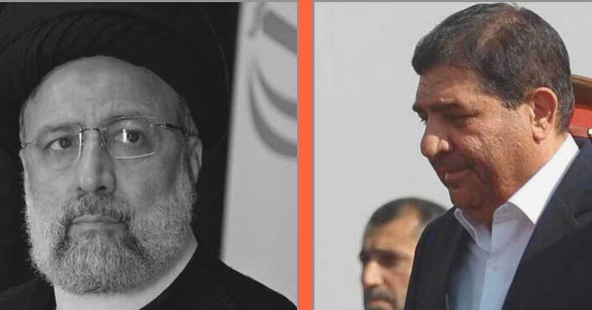 Mohammad Mokhber is addressing the nation as Iran's acting president in Ebrahim Raisi's absence.